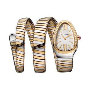 Bulgari Serpenti Gold and Silver Women's Watch